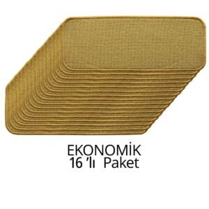 Bukle Halıdan Ekonomik Merdiven ve Basamak Paspası 16'lı