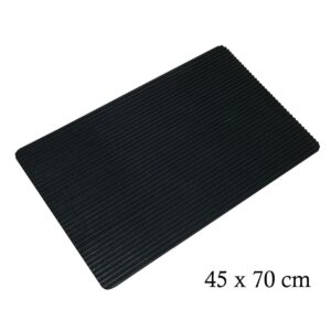 Derin Şeritli Toz , Çamur Temizleyici ve Nem Alıcı Lastik Kapı Önü Paspası