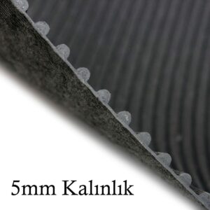 Derin Şeritli Toz , Çamur Temizleyici ve Nem Alıcı Lastik Kapı Önü Paspası