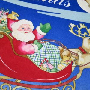 Merry Christmas Ve Santa Claus Temalı Halı