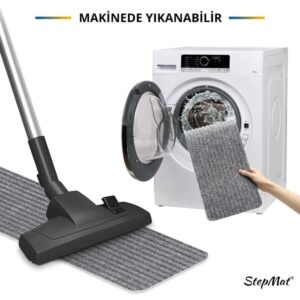 Kaymaz Tabanlı Ve Yıkanabilir Merdiven Basamak Halısı