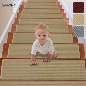 Kaymaz Tabanlı Ve Yıkanabilir Merdiven Basamak Halısı