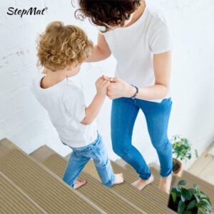 Kaymaz Tabanlı Ve Yıkanabilir Merdiven Basamak Halısı