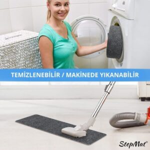 Kaymaz Tabanlı Ve Yıkanabilir Merdiven Basamak Halısı