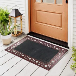 Welcome Yazılı Desenli Kauçuk Kapı Önü Paspası