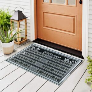Welcome Yazılı Kauçuk Kapı Önü Paspası